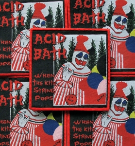 Naszywka ACID BATH - When The Kite String Pops [red] 