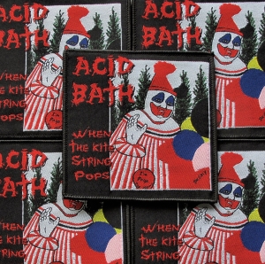 Naszywka ACID BATH - When The Kite String Pops [black]