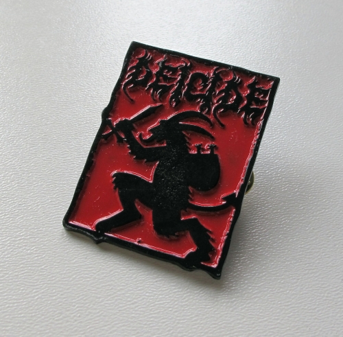DEICIDE - Death In Manage -- metal pin.JPG