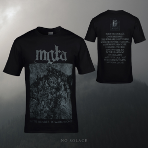 T-shirt MGŁA - With hearts toward none