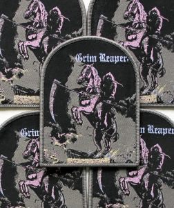 Naszywka GRIM REAPER - See You in Hell [gray]