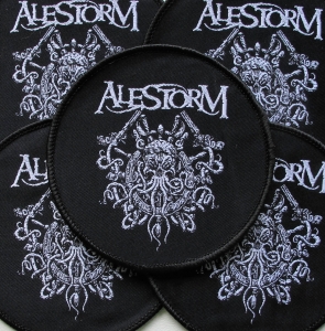 ALESTORM - Cthulhu [black] -- woven patch