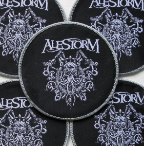 ALESTORM - Cthulhu [gray] -- woven patch