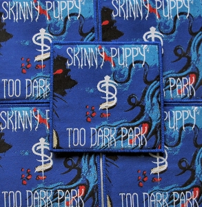 Naszywka SKINNY PUPPY - Too Dark Park [blue]