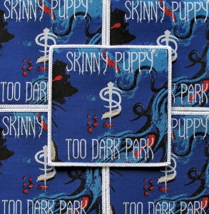 Naszywka SKINNY PUPPY - Too Dark Park [white]