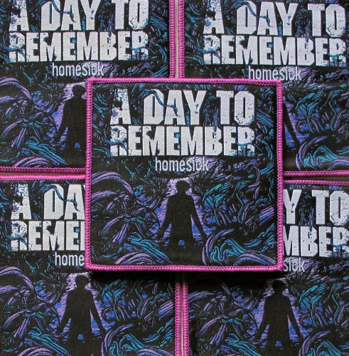 A DAY TO REMEMBER - Homesick [purple] -- woven patch.JPG