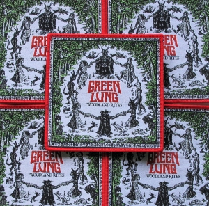 Naszywka GREEN LUNG - Woodland Rites [red]