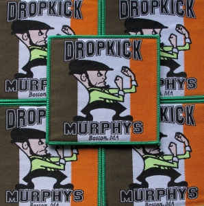 Naszywka DROPKICK MURPHYS - Fighting Guy [green]