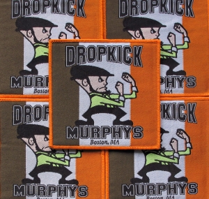 Naszywka DROPKICK MURPHYS - Fighting Guy [orange]