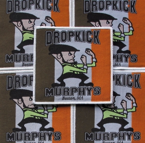 Naszywka DROPKICK MURPHYS - Fighting Guy [white]