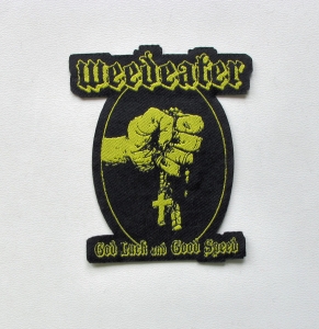 Naszywka WEEDEATER - God Luck and Good Speed [laser cut]