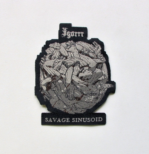 IGORRR - Savage Sinusoid [laser cut] -- woven patch.JPG