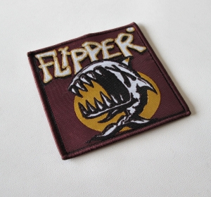 FLIPPER - Nürnberg Fish Trials [maroon] -- woven patch