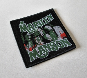 Naszywka Tkana MARILYN MANSON [black]