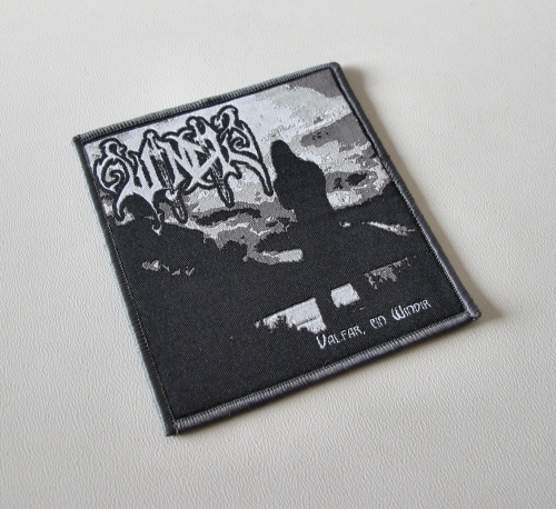 WINDIR - Valfar, Ein Windir [gray] -- Woven Patch.JPG