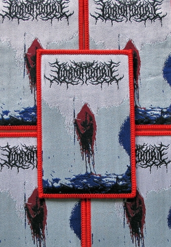 LORNA SHORE - …and I Return to Nothingness [red] -- woven patch.JPG