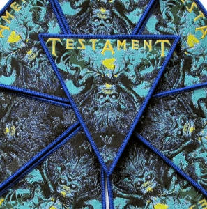 Naszywka TESTAMENT - Dark Roots Of Earth [blue] 