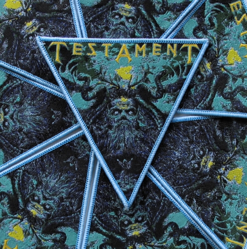 TESTAMENT - Dark Roots Of Earth [light blue] -- woven patch.JPG