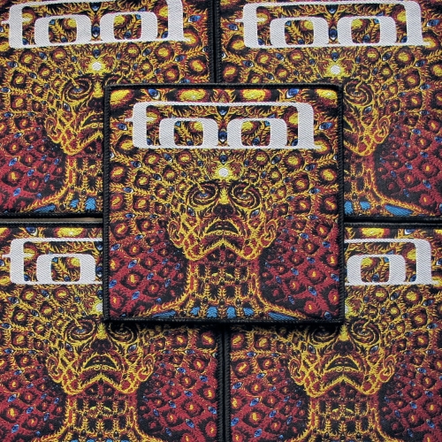 TOOL - Golden Man [black] -- woven patch.JPG