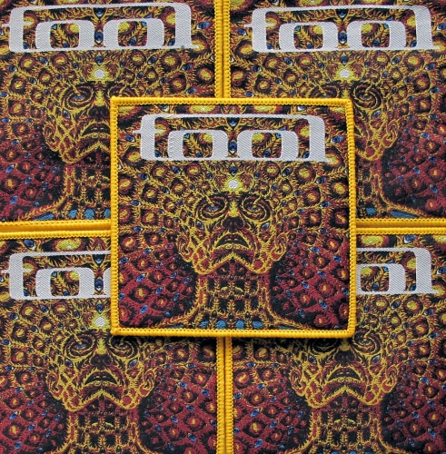 TOOL - Golden Man [yellow] -- woven patch.JPG