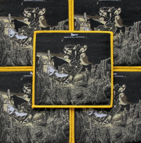 IGORRR - Spirituality and Distortion [yellow] -- woven patch.JPG