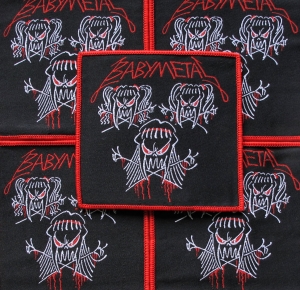 BABYMETAL [red] -- woven patch