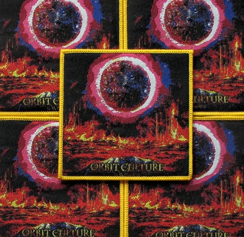 ORBIT CULTURE - In Medias Res [yellow] -- woven patch.JPG