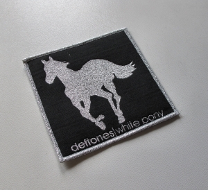 DEFTONES - White Pony [silver] -- Woven Patch