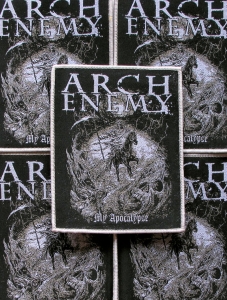 ARCH ENEMY - My Apocalypse [gray] -- woven patch