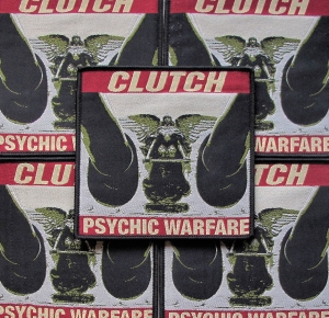 CLUTCH - Psychic Warfare [black] -- woven patch