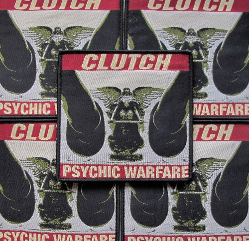 CLUTCH - Psychic Warfare [black] -- woven patch.JPG
