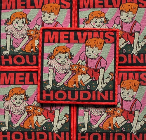 MELVINS - Houdini [red] -- woven patch.JPG