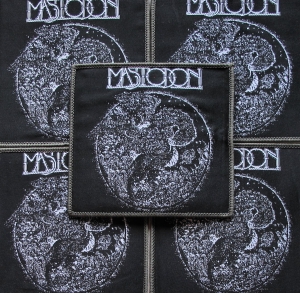 MASTODON - Bird [gray] -- woven patch