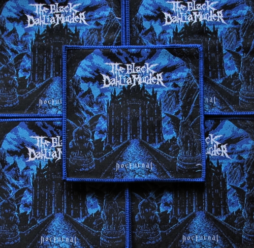 THE BLACK DAHLIA MURDER - Nocturnal [blue] -- woven patch.JPG