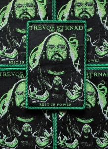 THE BLACK DAHLIA MURDER - Rest In Power Trevor [green] -- woven patch