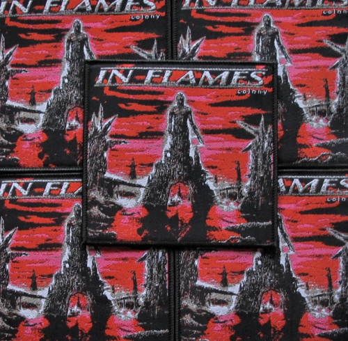 IN FLAMES - Colony [black] -- woven patch.JPG