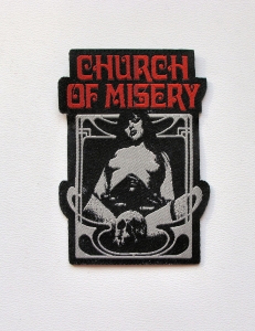 Naszywka CHURCH OF MISERY - Woman [laser cut]