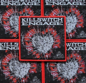 KILLSWITCH ENGAGE - The End of Heartache [red] -- woven patch