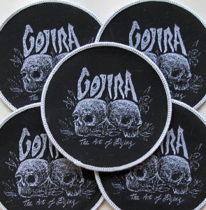 GOJIRA - The Art of Dying [white] -- woven patch