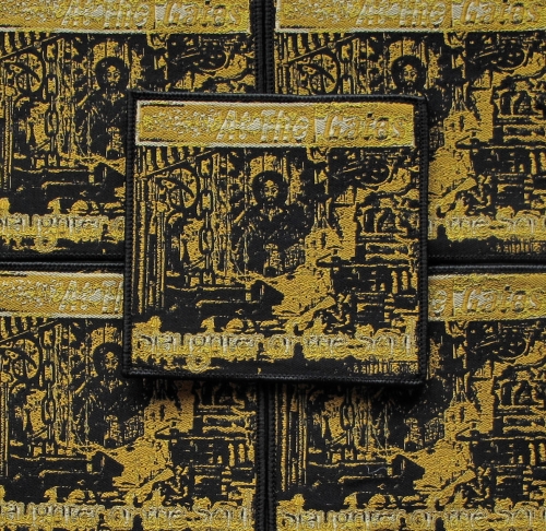 AT THE GATES - Slaughter of the Soul [black] -- woven patch.JPG