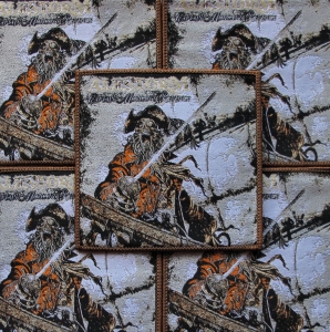 ALESTORM - Captain Morgan’s Revenge [brown] -- woven patch