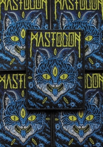 MASTODON - Kitty [black] -- woven patch