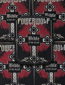 Naszywka POWERWOLF - Bible of the Beast [laser cut] 