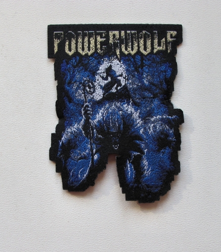 POWERWOLF - Werewolves [laser cut] -- woven patch.JPG