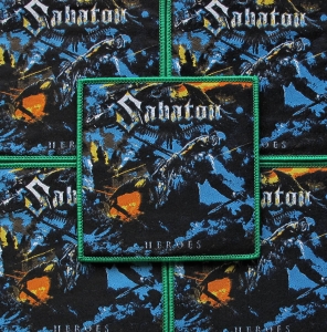 Naszywka SABATON - Heroes [green]