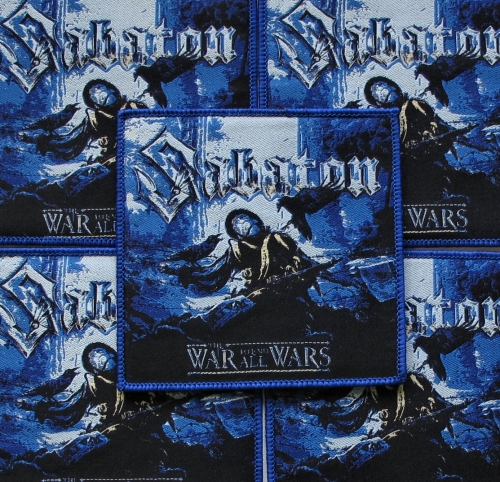 SABATON - The War to End All Wars [blue] -- woven patch.JPG