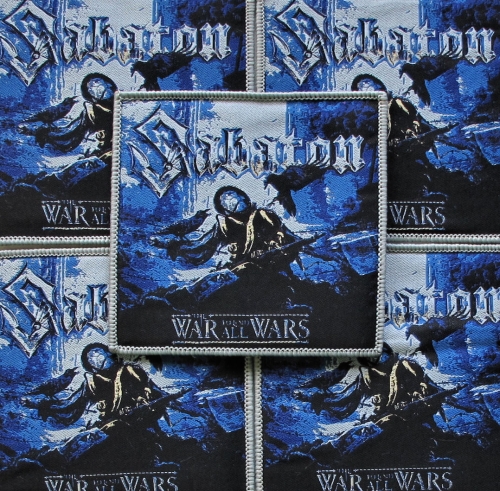 SABATON - The War to End All Wars [gray] -- woven patch.JPG