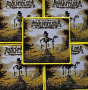 AVANTASIA - The Scarecrow [yellow] -- woven patch