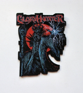 GLORYHAMMER [laser cut] -- woven patch 