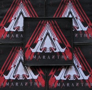 AMARANTHE [black] -- woven patch 